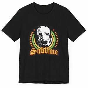 Sublime "Lou Dog" Dalmatian LBC Band Tee • SoCal Reggae Ska LRG Streetwear S